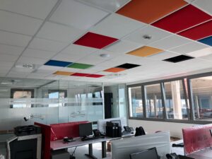 pavimenti sopraelevati controsoffitti ufficio