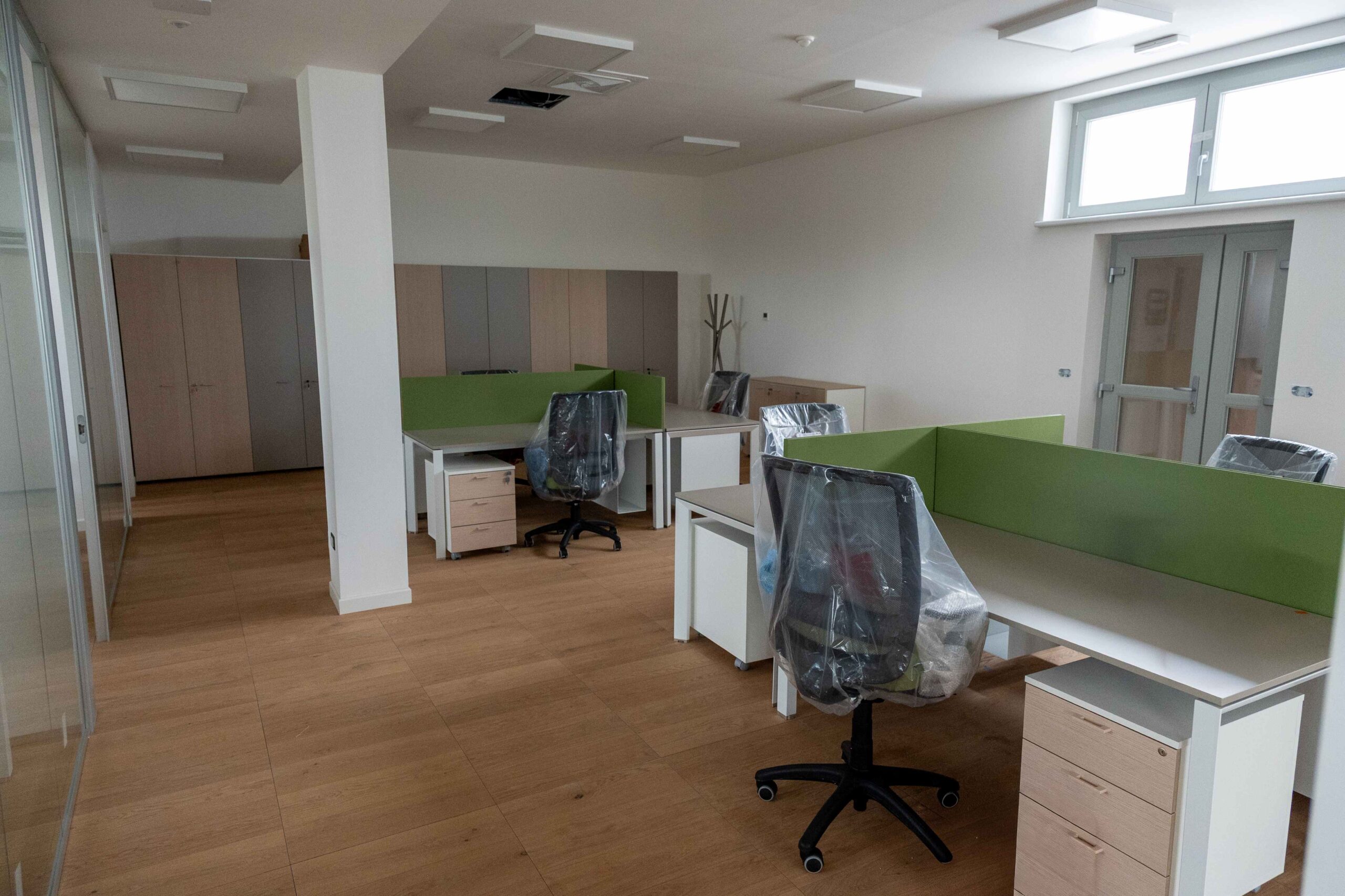 Vista interna degli uffici operativi di Depetris